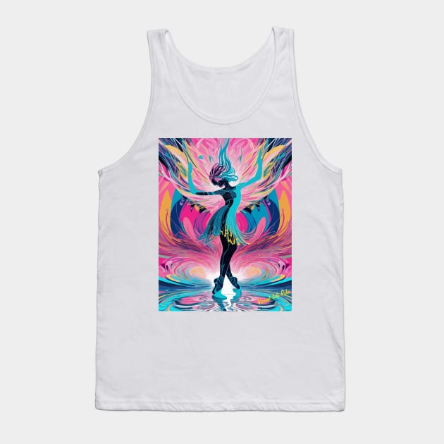 Abstract Dancer Tank Top by aceofspace